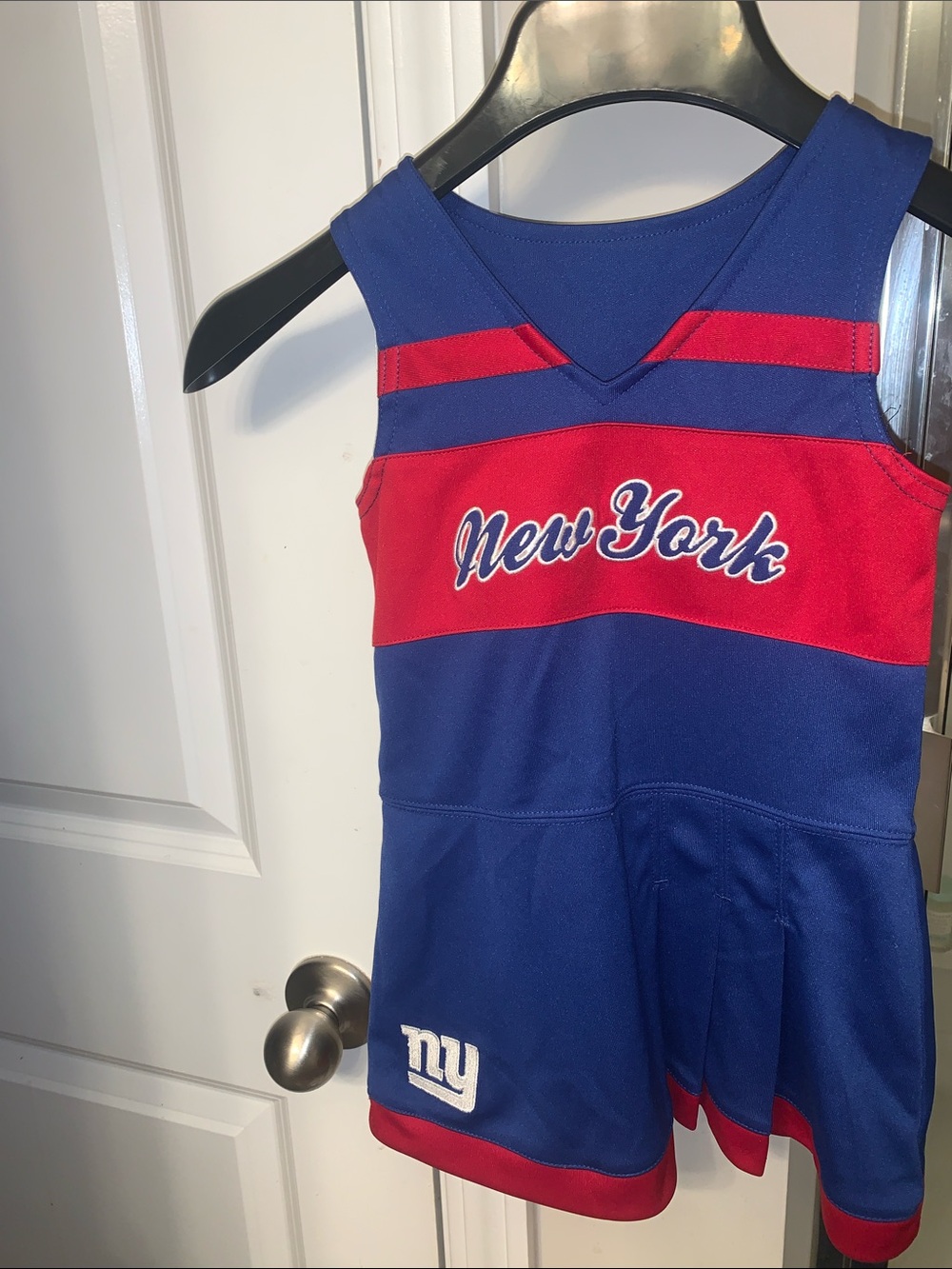 New York Giants Cheer Dress - Blue & Red